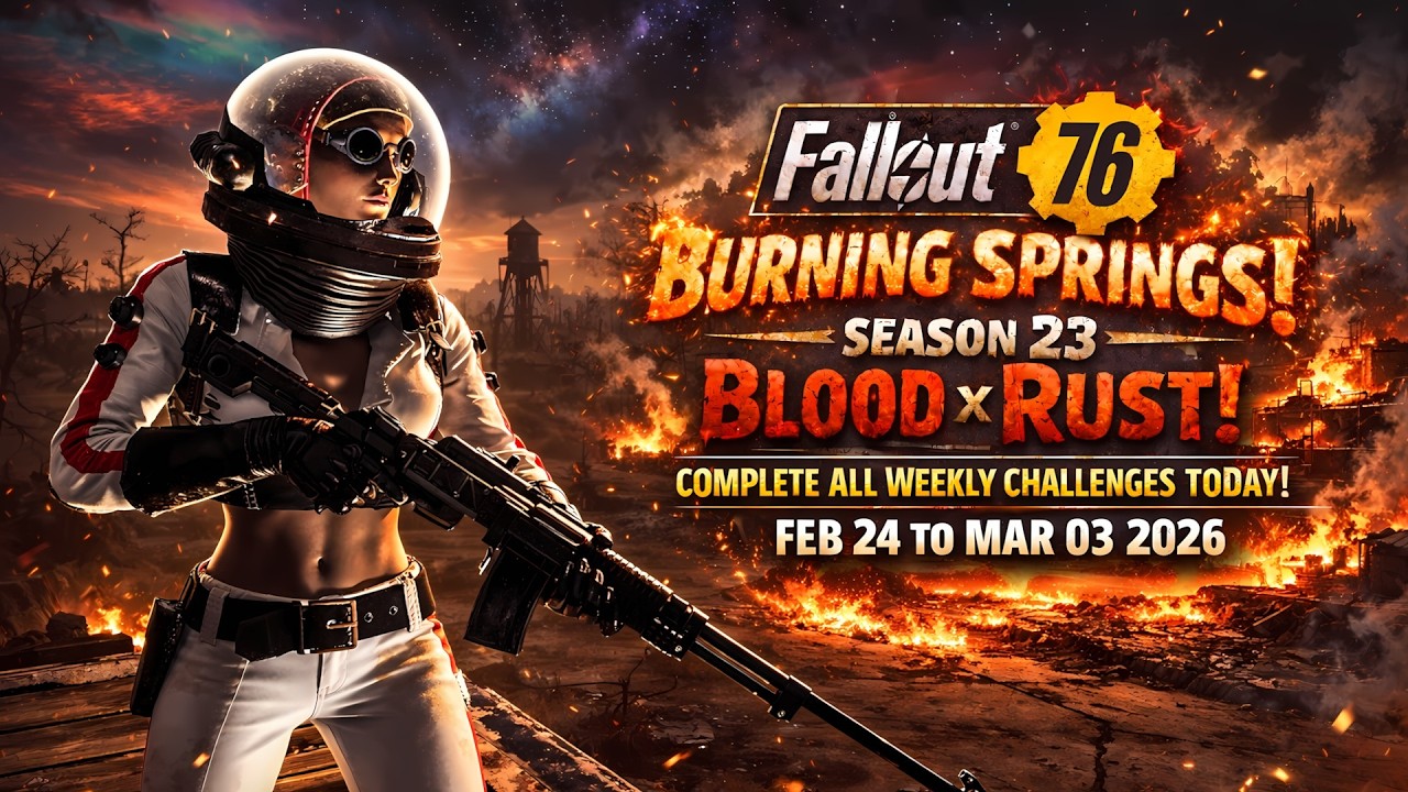 Complete All Weekly Challenges Today! Fallout 76