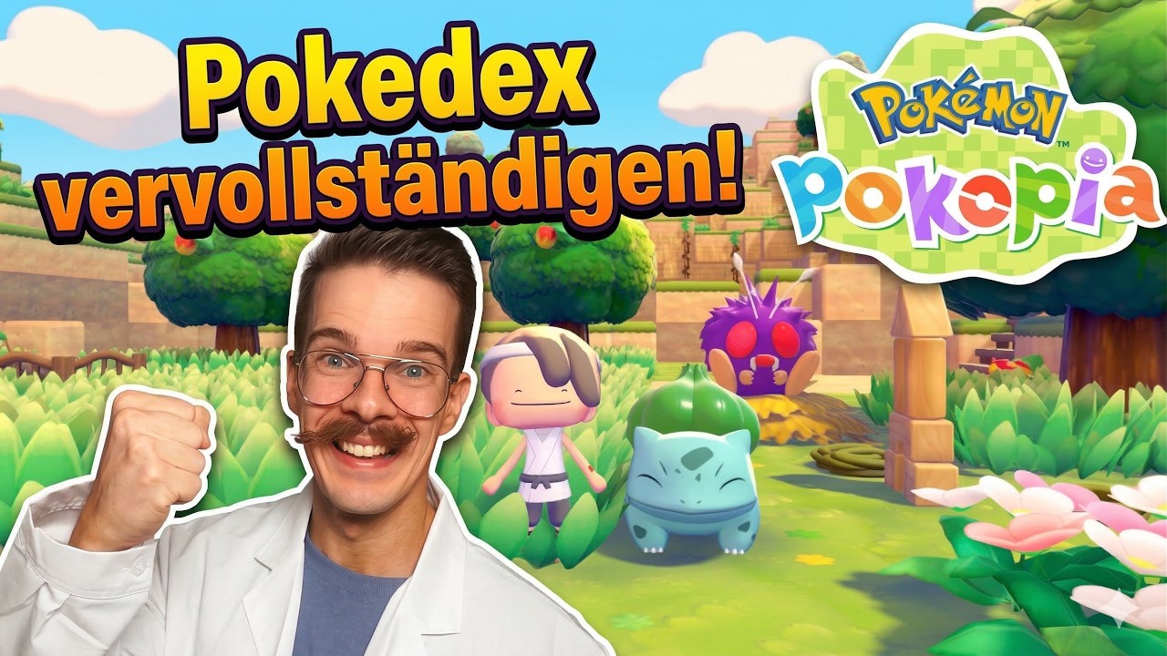 Pokémon Pokopia: 100% Pokédex & Gebiete auf Level 10!