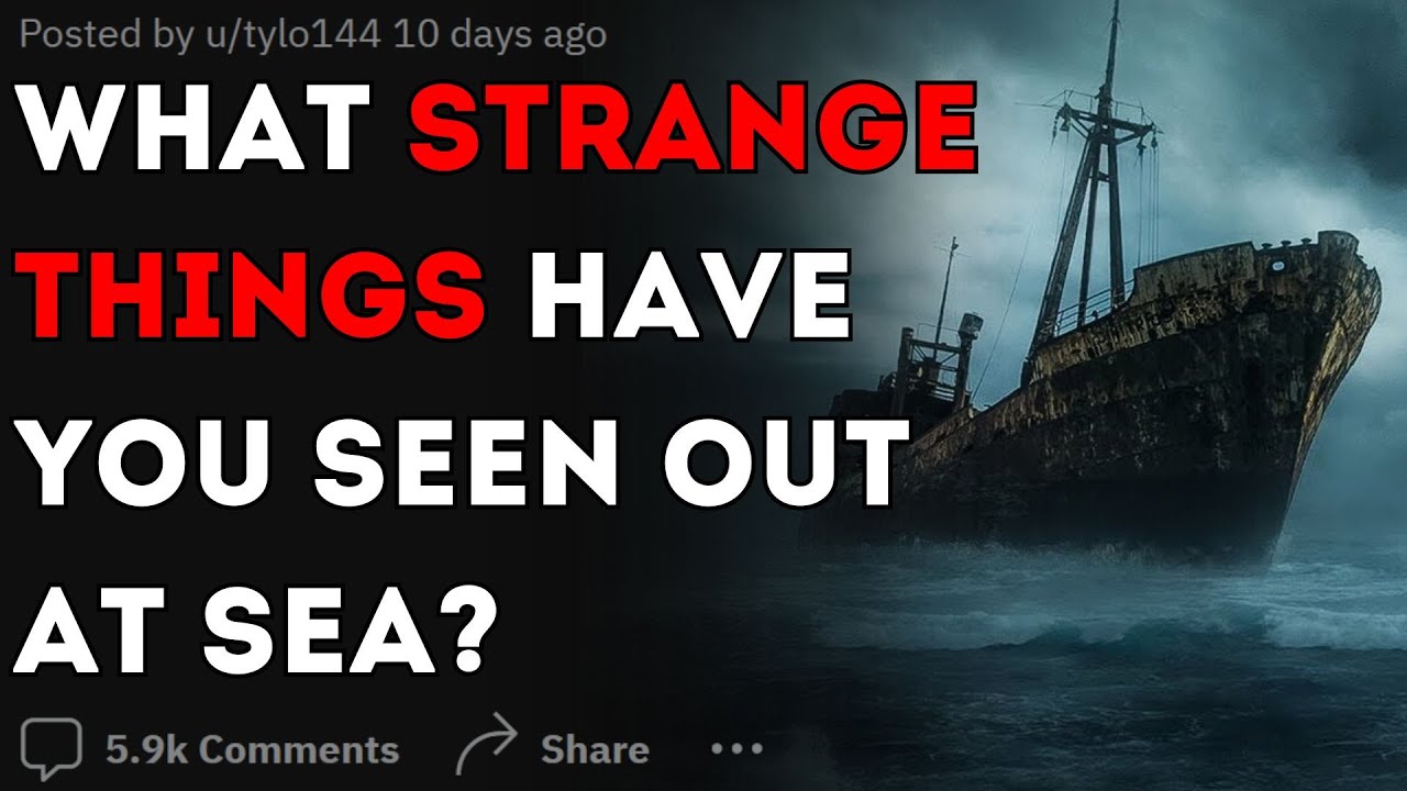 For those who work at sea, what creepy things have you seen? | Reddit stories