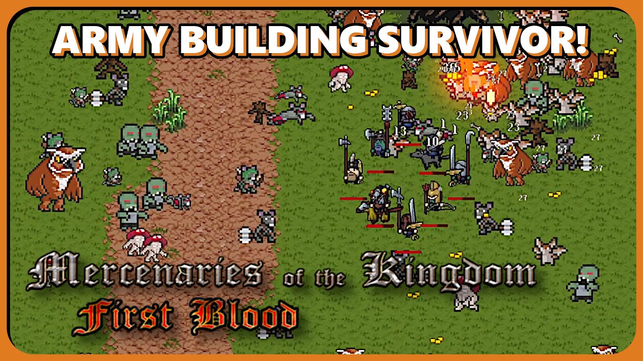 HIRE AN ARMY IN NEW BULLET HEAVEN! Mercenaries of the Kingdom