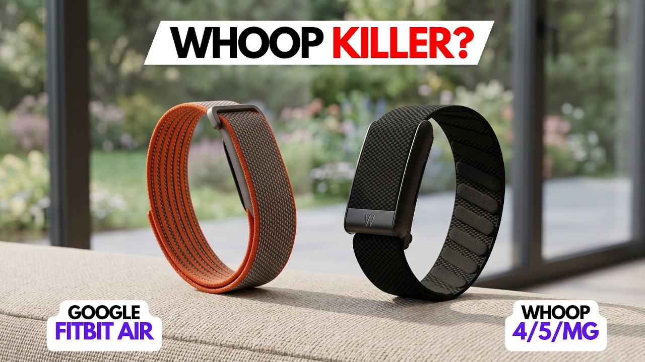 Google Fitbit Air против Whoop &ndash; лучший фитнес-трекер в 2026 году?