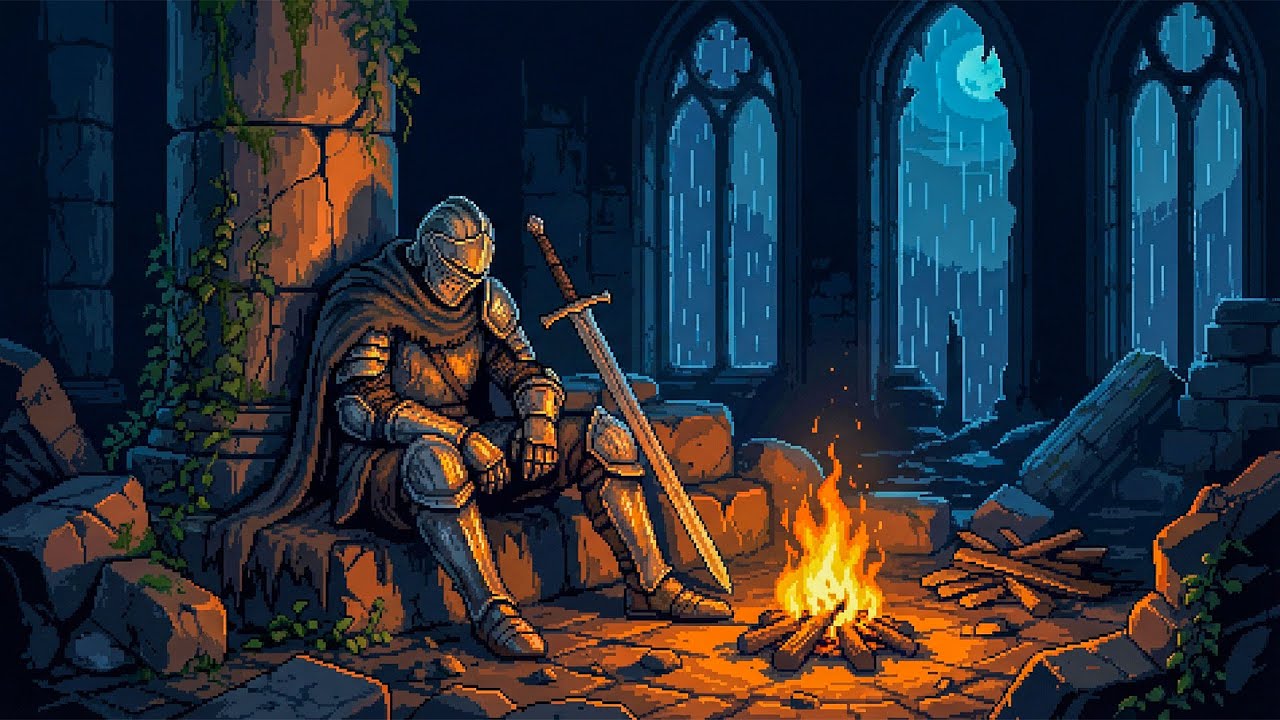 The storm stays outside… Rest here