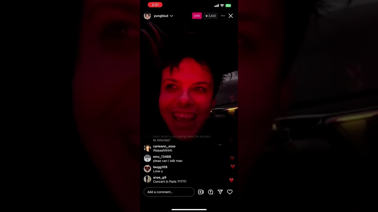 Yungblud Instagram Live | March 20th, 2024