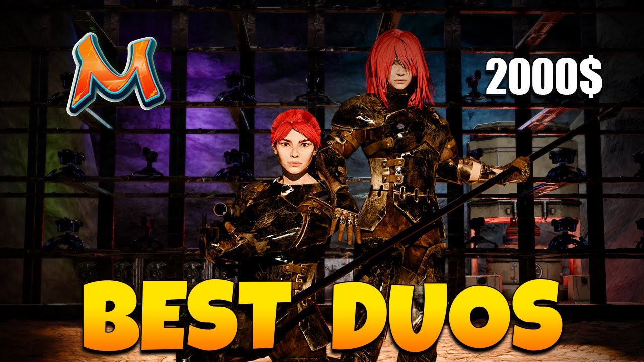 HOW THE BEST DUO FIGHTS FOR 2000$ AT DAY 1 - MESA 2 MAN 2000$ WIPE - ARK: Survival Evolved