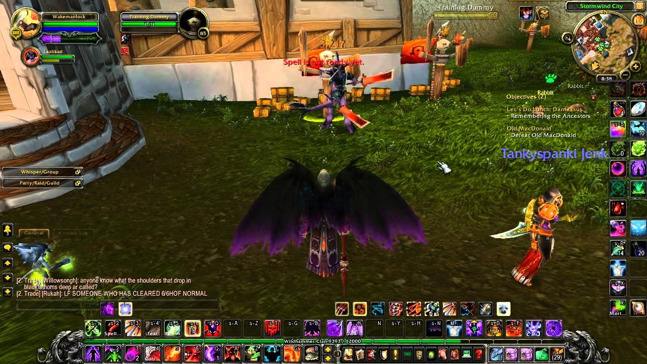 World of Warcraft Warlock Metamorphosis and Dark Apotheosis