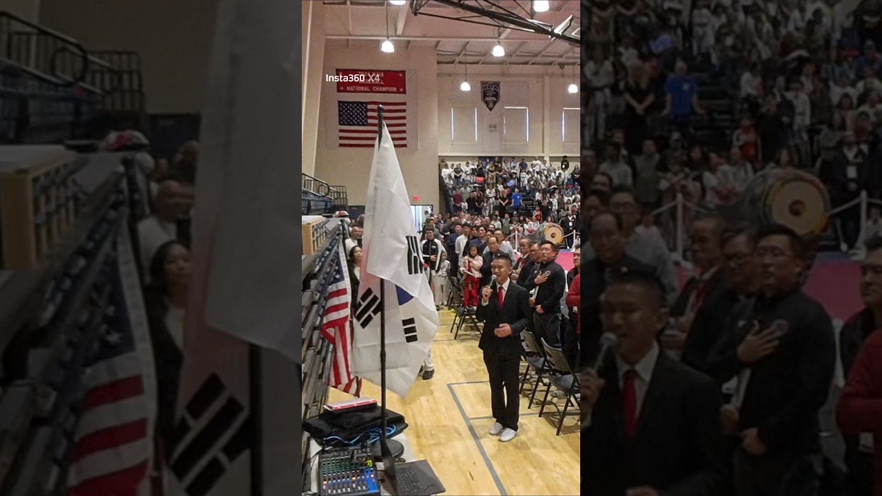 Korean National Anthem by William Pham @ Team Kwon 2026 Invitational, Feb. 21, 2026