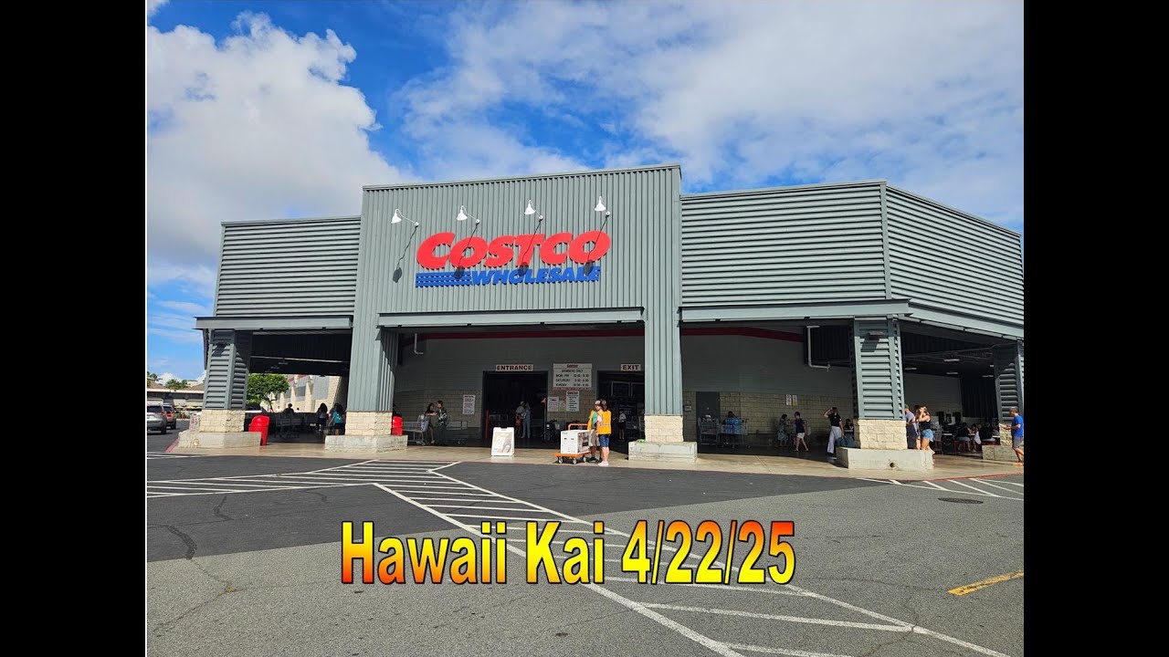 [4K] Costco in Hawaii Kai on 4/22/25 in Honolulu, Oahu #supermarket #grocery_shopping #groceryprices