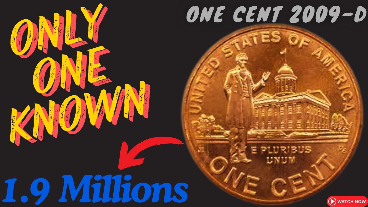Rare 2009 One Cent Coin Worth Millions! | Valuable USA Pennies