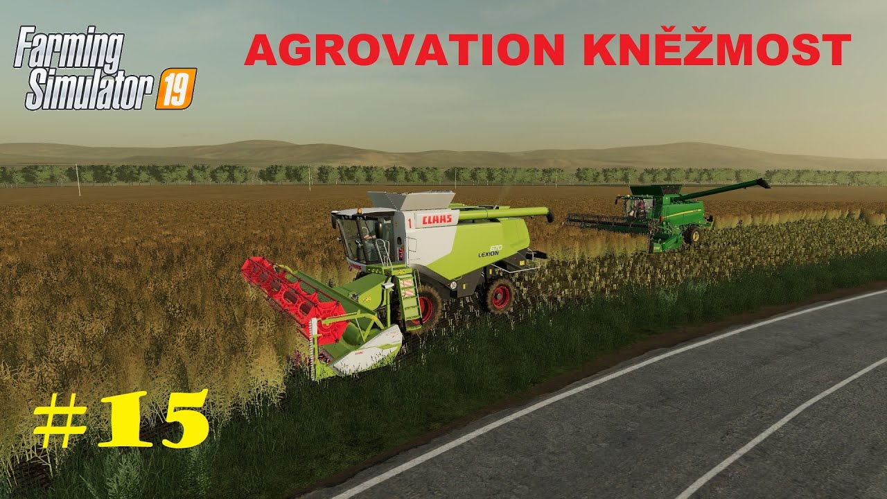 KUPUJI NOVÝ KOMBAJN A HURÁ NA ŽNĚ - FS19 CZ/SK I Mapa AGROVATION KNĚŽMOST #15
