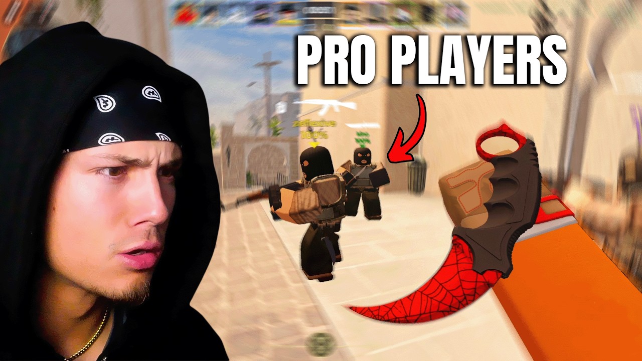 I Played in the FIRST Ever BloxStrike Pro Match…