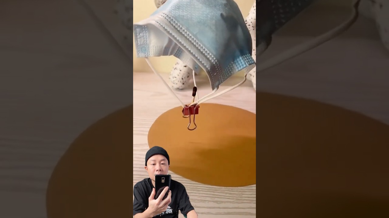 Flying mask #dthacks92 #hack #lifehacks #tips #experiment #ideas #tricks