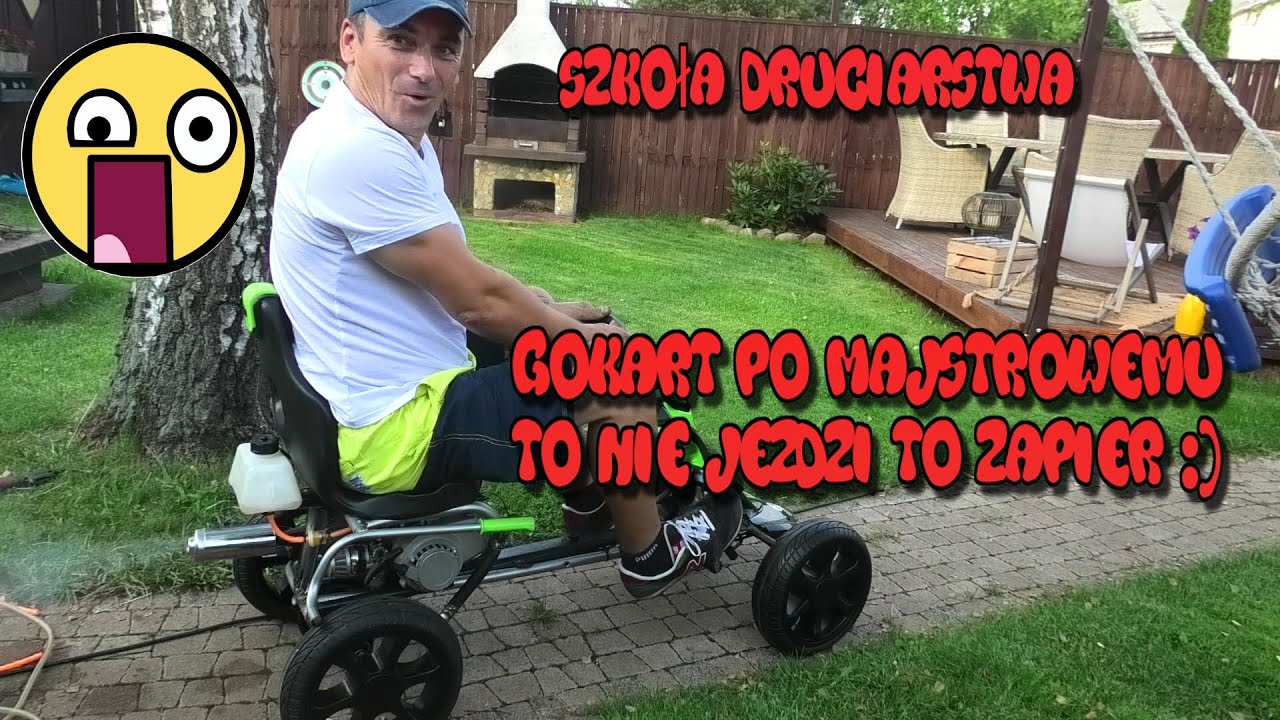 Szkoła Druciarstwa Gokart Po Majstrowemu To Nie Jeździ To Zapierd Wazzup :)