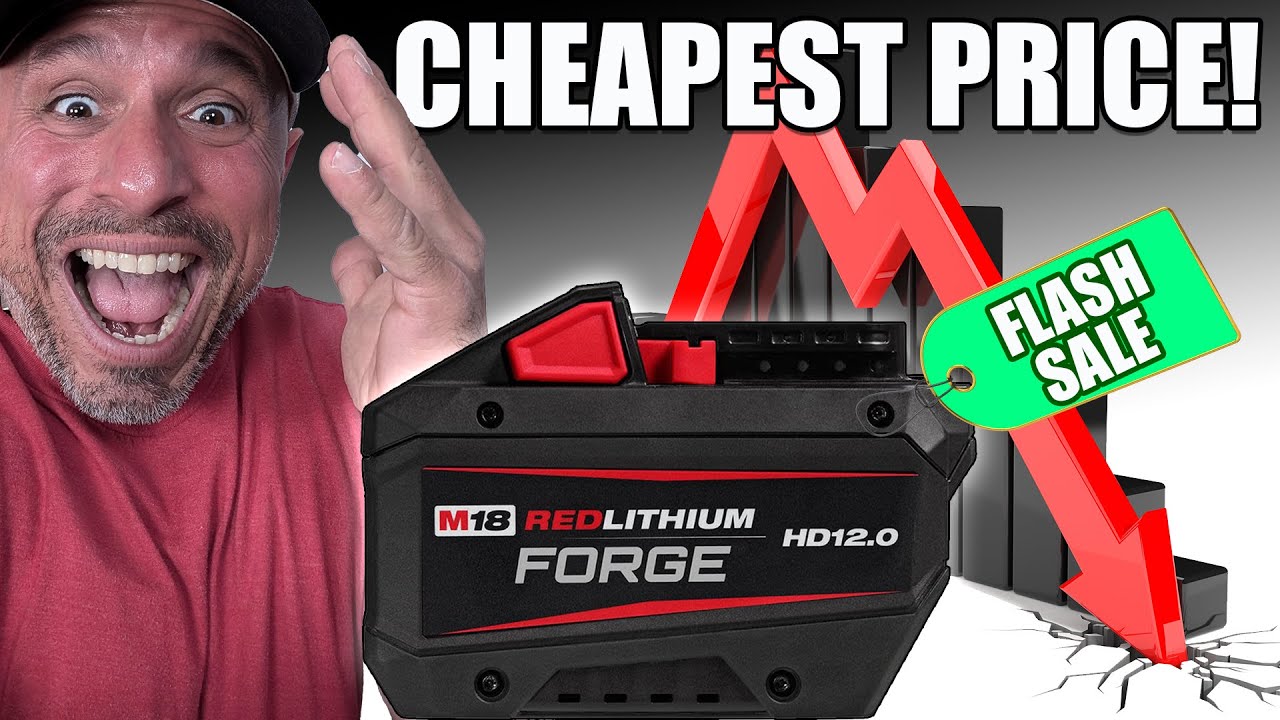 These Milwaukee Deals WON&rsquo;T LAST &mdash; Forge Batteries Are the Cheapest EVER!