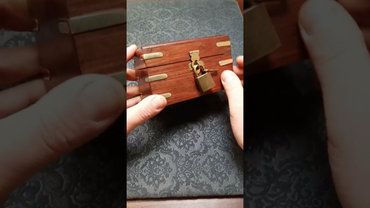 How does this box unlock?! #puzzle #puzzlebox #puzzles #brainteaser #amazing #shorts