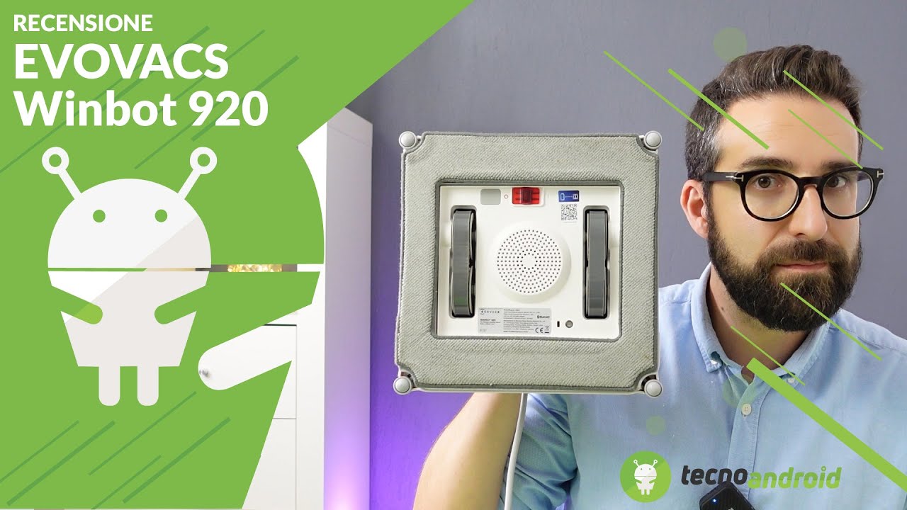 RECENSIONE ECOVACS WINBOT 920 ROBOT LAVAVETRI