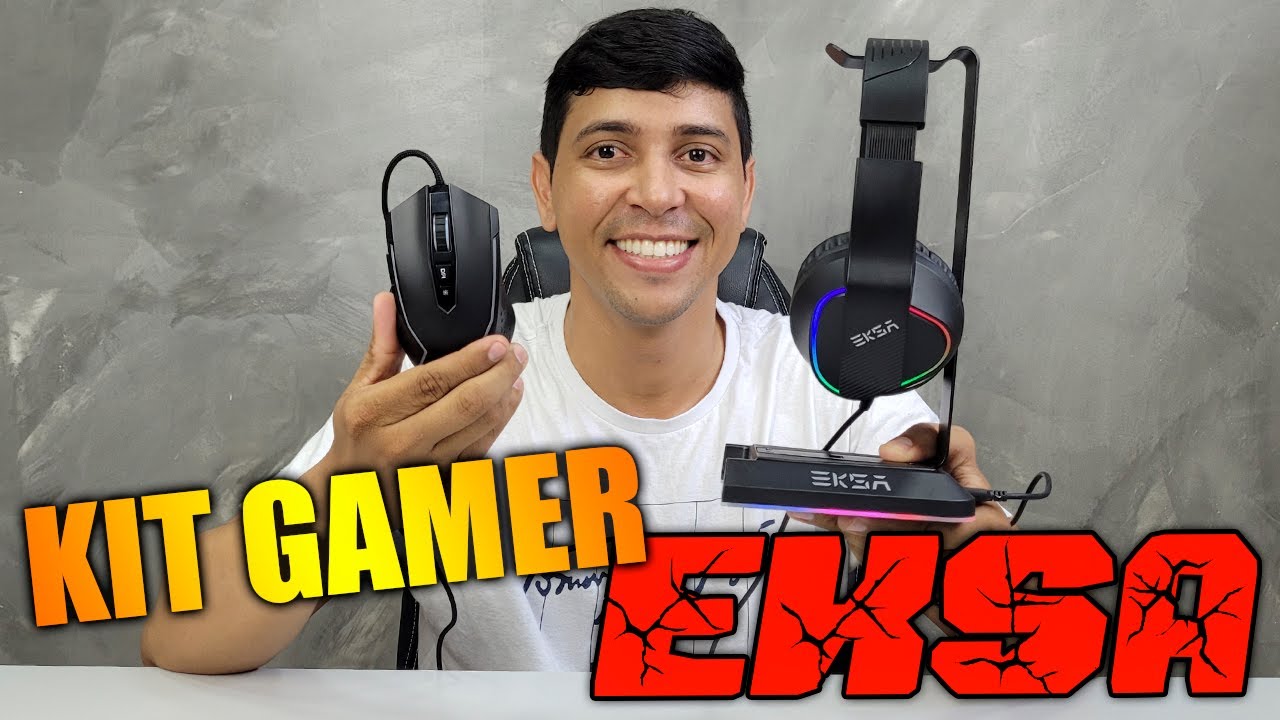 Olha só esse KIT GAMER de baixo custo da EKSA. A qualidade é de IMPRESSIONAR!