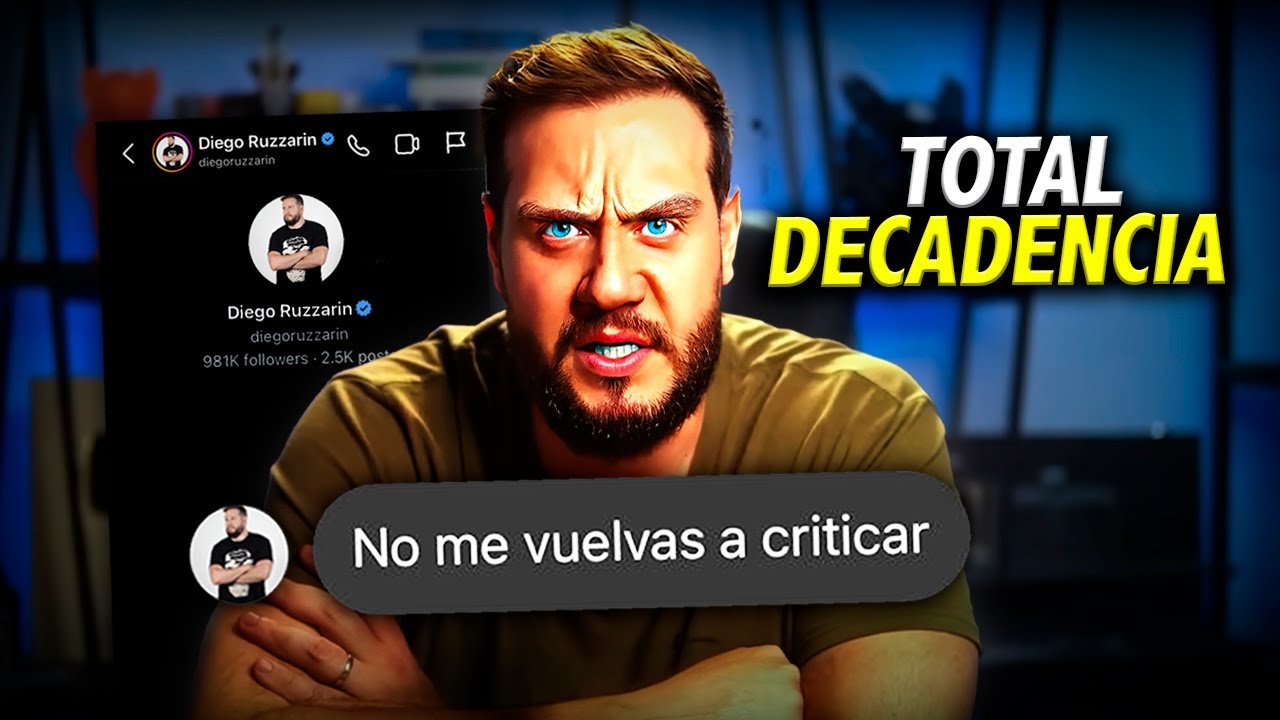 Diego Ruzzarin me AMENAZÓ con un Debate...