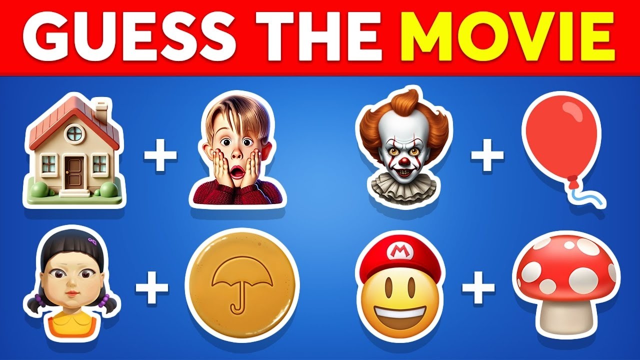 Guess The MOVIE By Emoji Quiz 🎬🍿MOVIES By Emoji | Movie Quiz