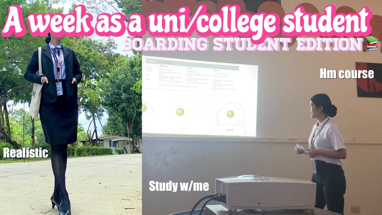 Life documentation ep30: A Realistic week of an Msun Hm student (Boarding student)📚 //Crishel