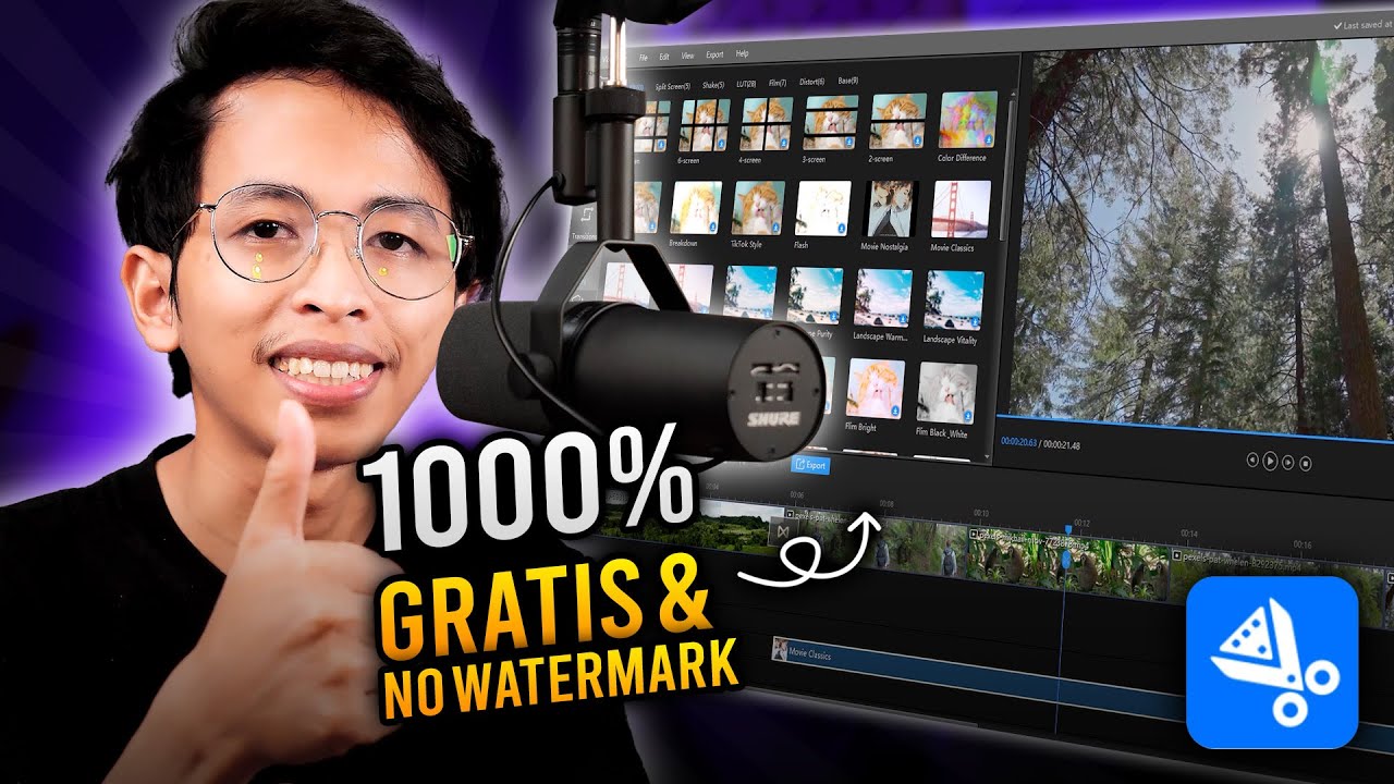 SOFTWARE EDIT VIDEO 1000% GRATIS & TANPA WATERMARK | WorkinTool VidClipper