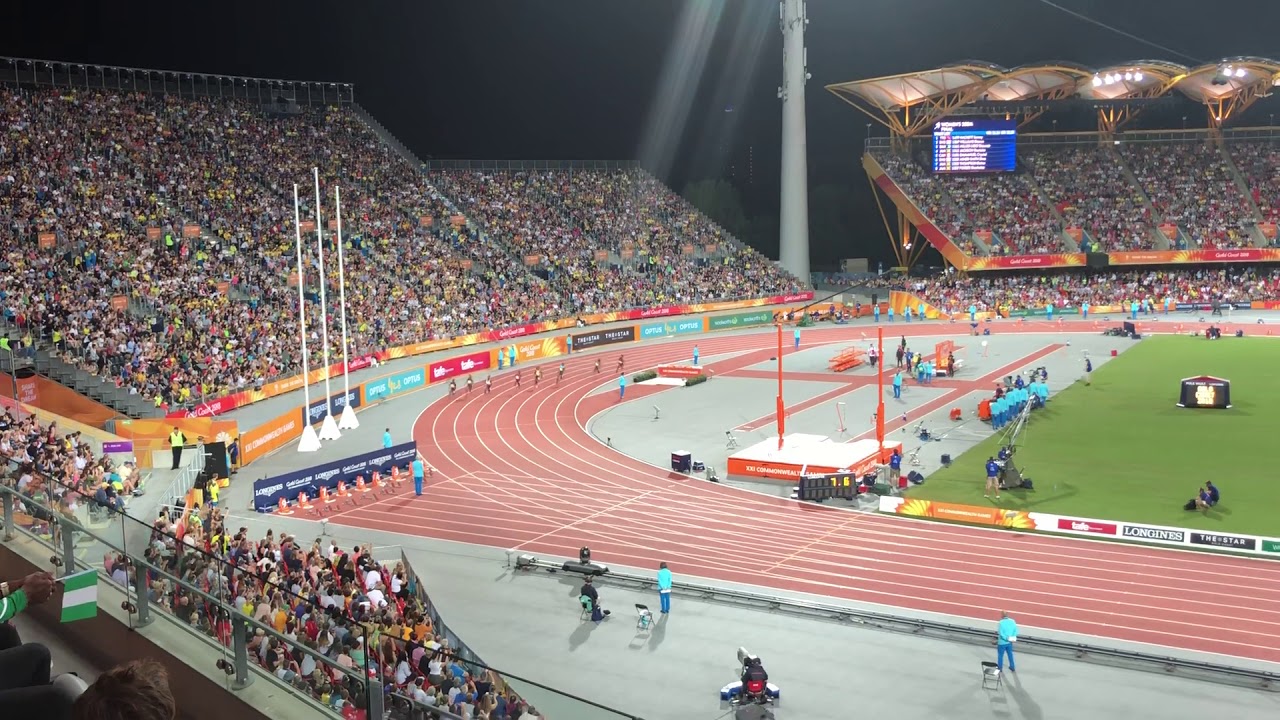 Women&rsquo;s 200m final Gold Coast 2018 Commonwealth games
