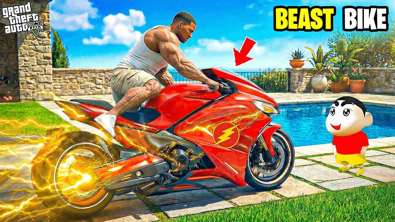 Franklin Finally Fight For World FASTEST BIKE😱 Most Thrilling Life Story