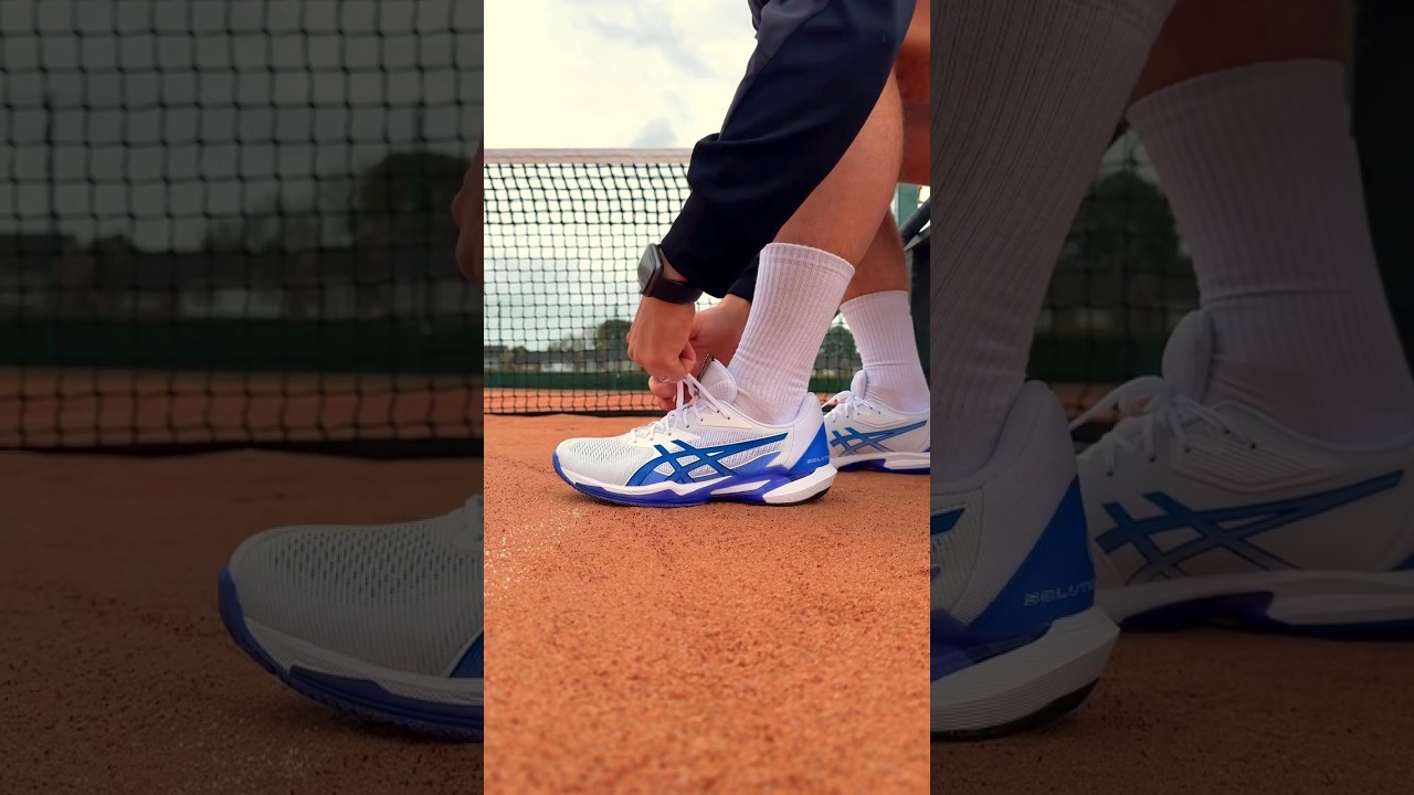ASICS Tennis | New surface, new shoes 😉 #tennis #claycourt #SOLUTIONSPEED