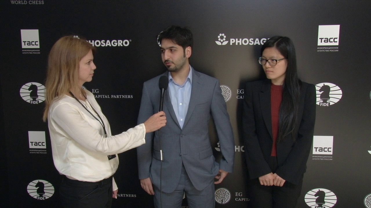 Day 6 Interview with GM Hou Yifan and GM Salem Saleh