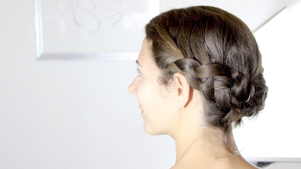 Tuto coiffure : couronne bohème tressée ✨ Marion Blush