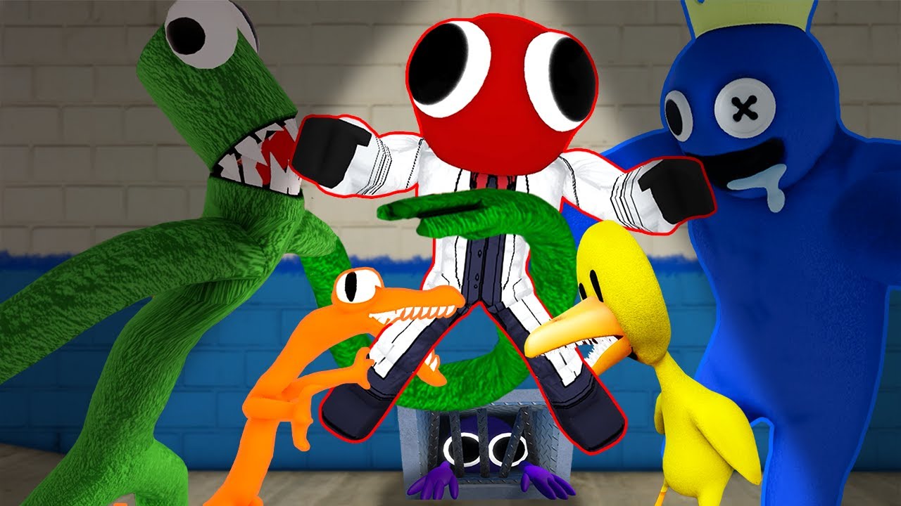 The FULL SAD ORIGIN STORY of the RAINBOW FRIENDS ( Rainbow Friends )