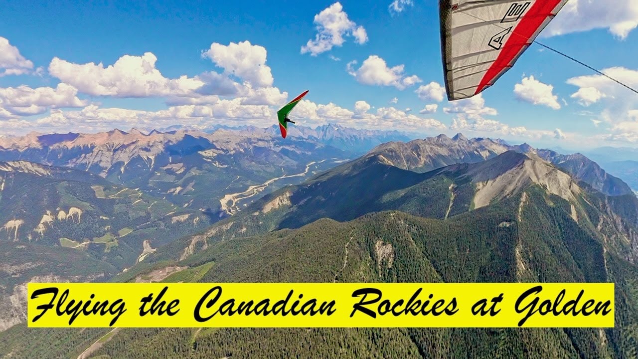 [Narrated] [4k] An organic flight in the Canadian Rockies at Golden.