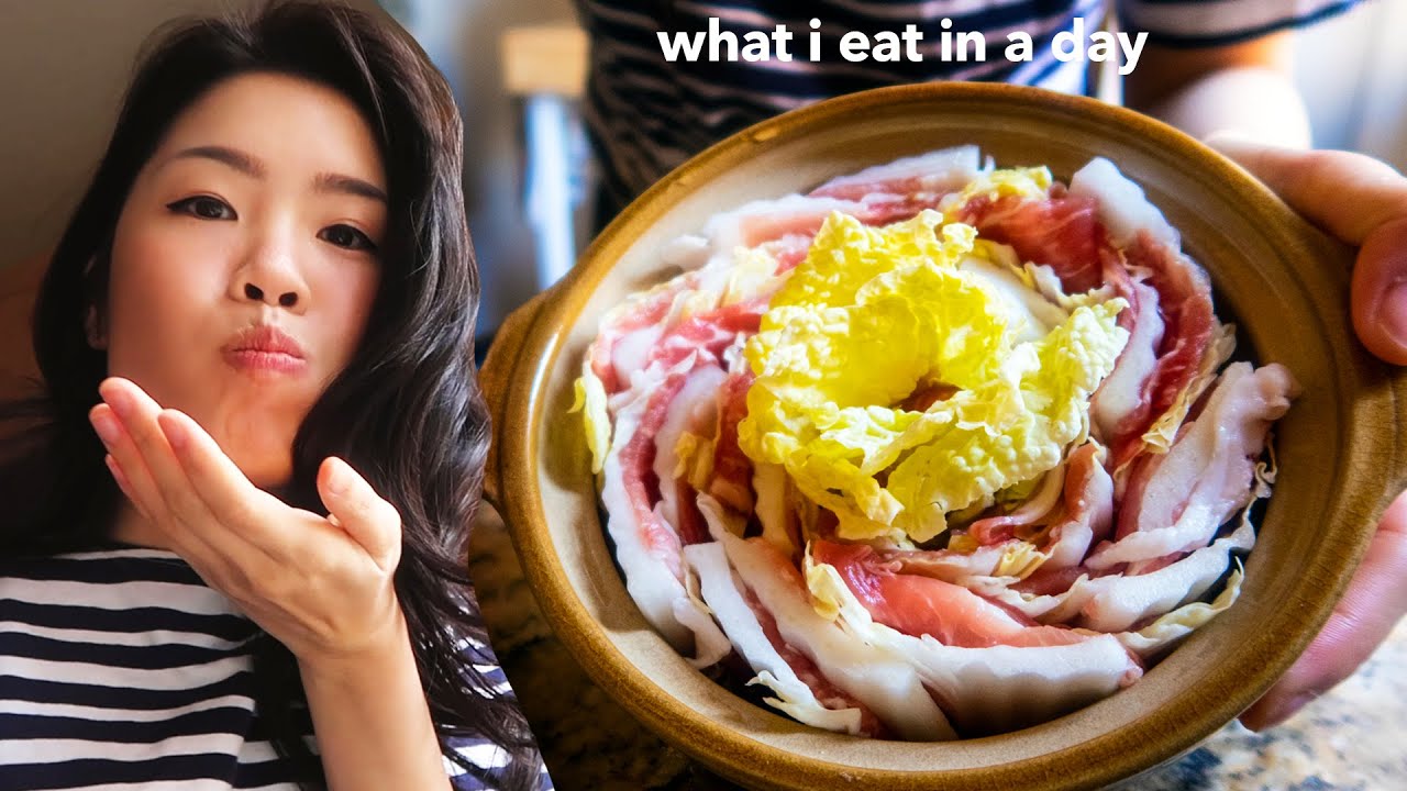 what i eat in a day (self-heating hot pot?? napa mille feuille)