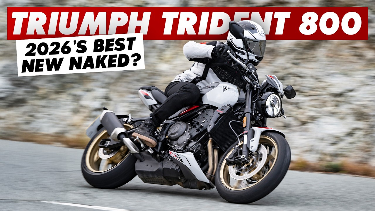 Triumph Trident 800 First Ride Review: 2026's Best New Naked?