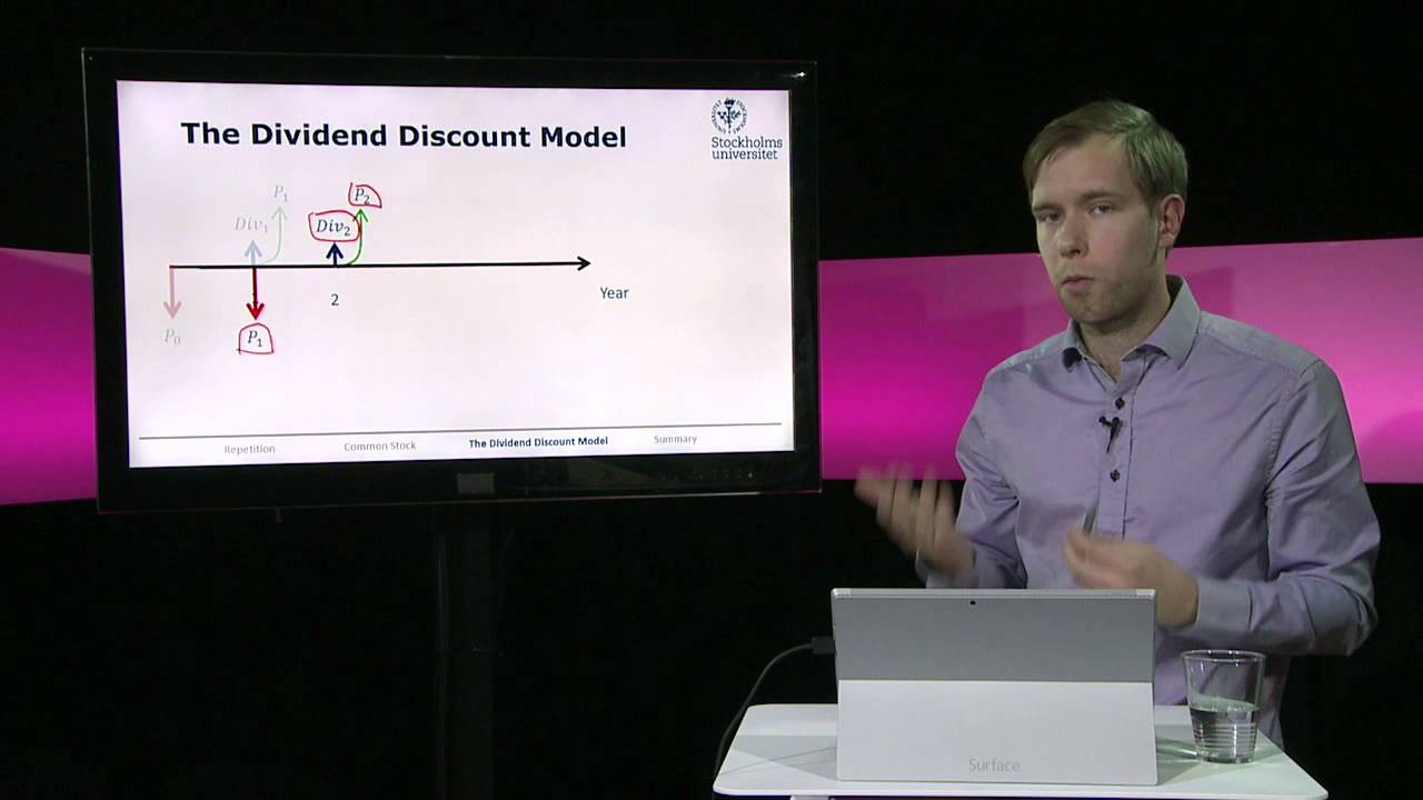 The Dividend Discount Model