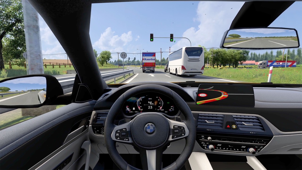2023 BMW 135i M | Euro Truck Simulator 2 [Steering Wheel Game Play] #ets2