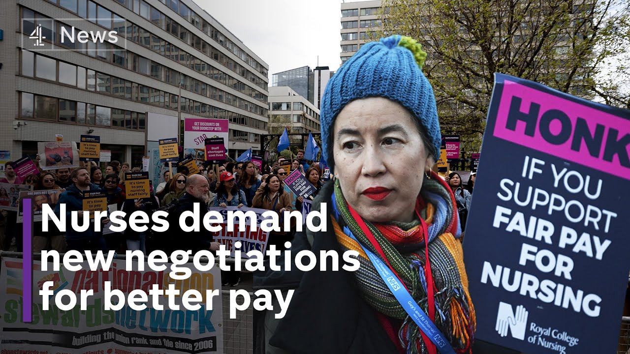 UK strikes: nurses union wants &lsquo;double digit&rsquo; pay deal