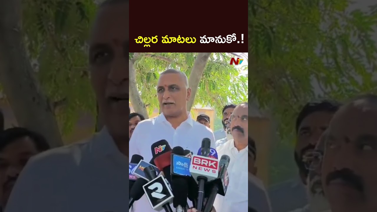 Harish Rao Key Comments on CM Revanth Reddy l NTV Telugu