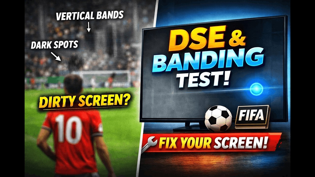 Vertical Banding & Dirty Screen Effect Test 4K (1 Hour) | Panel Uniformity Check