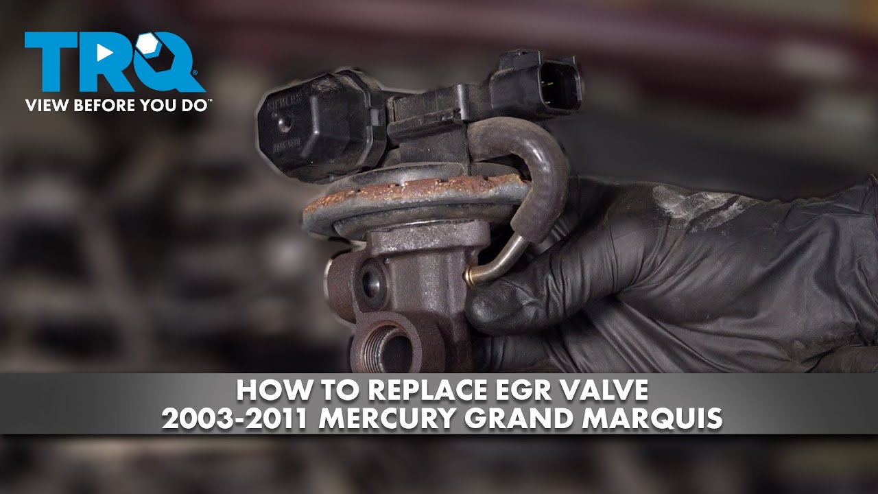 How to Replace EGR Valve 2003-2011 Mercury Grand Marquis