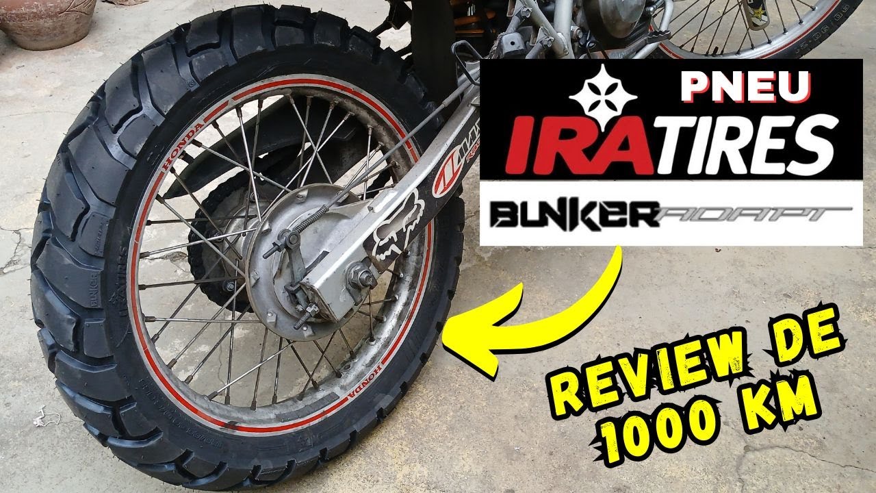 🔴Review Pneu Ira Bunker - O QUE ACHEI DESSE PNEU - Pneu Traseiro Ira Bunker - PNEU IRA TIRES - FVM