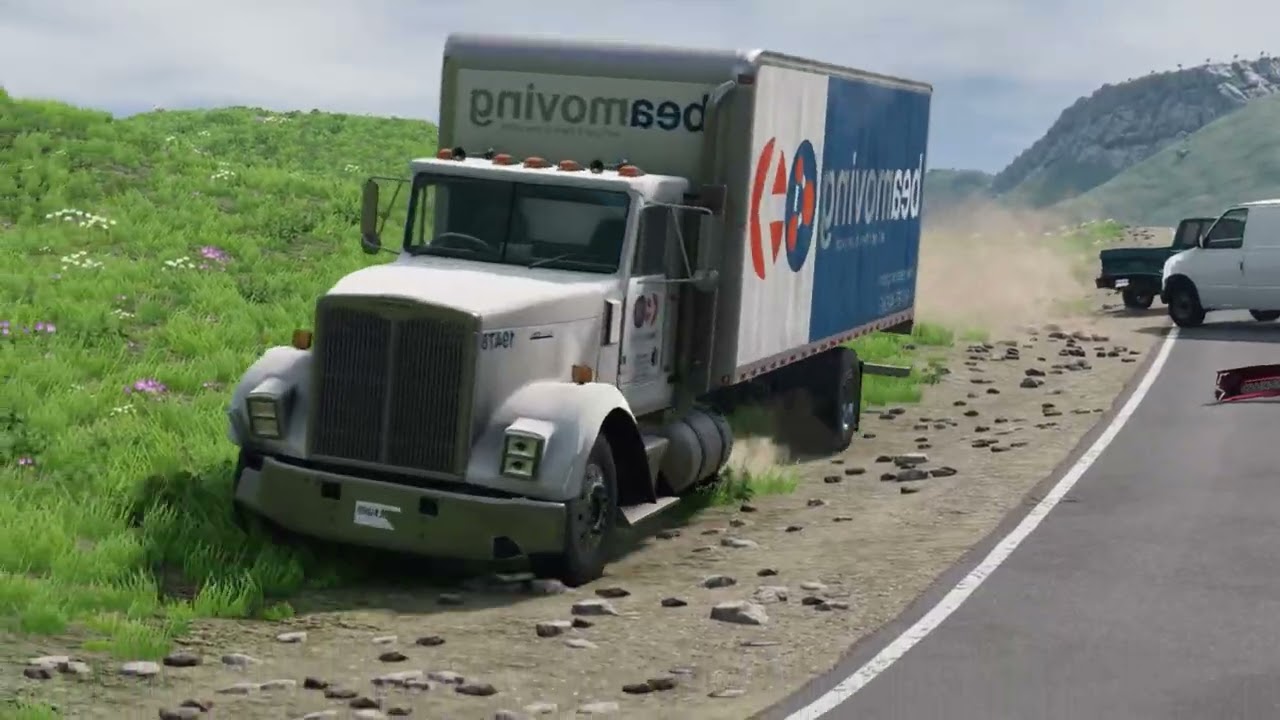 Realistic High-Speed Car Crashes in BeamNG.drive #109 | Ultra Detailed Crash Compilation