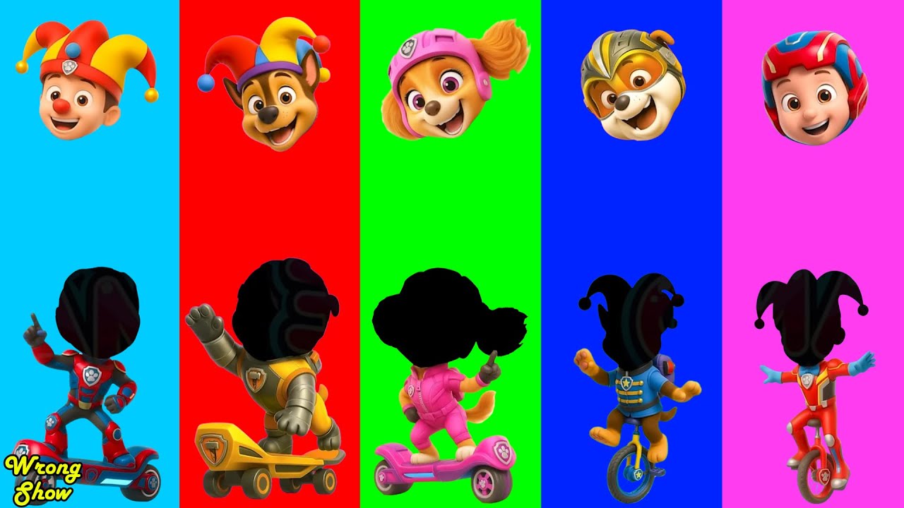 Wrong eyes 👀 Paw Patrol Family Friendly Full Episodes - DAME TU COSITA Funny Puzzle Wrong Heads #2