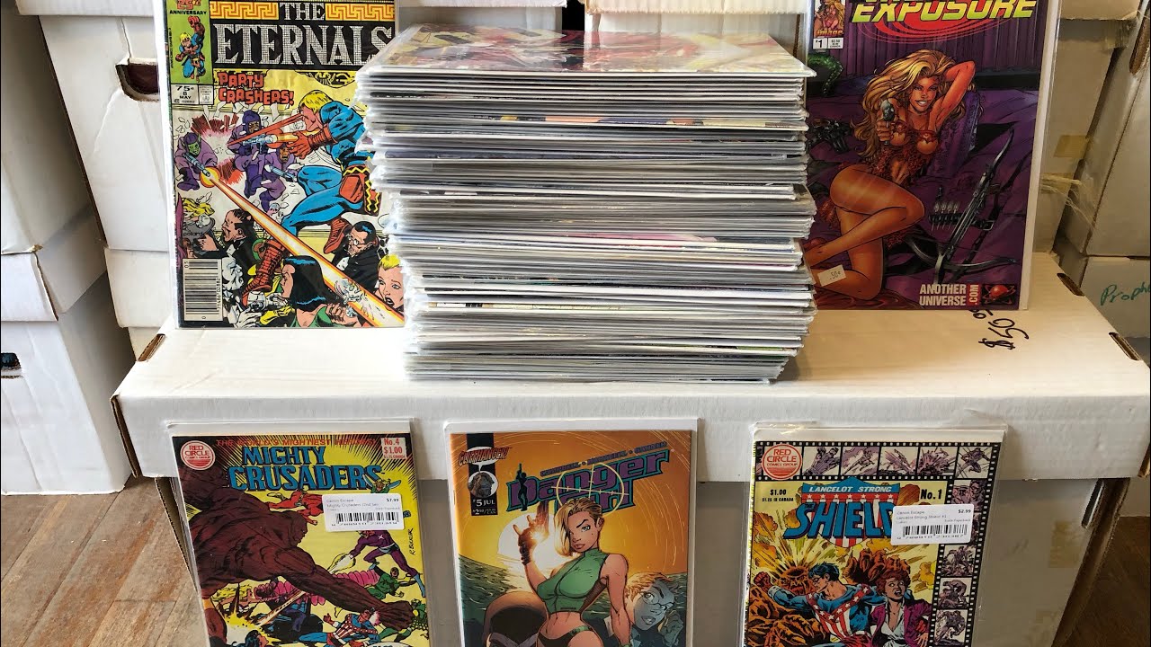 100 comic mystery box from eBay