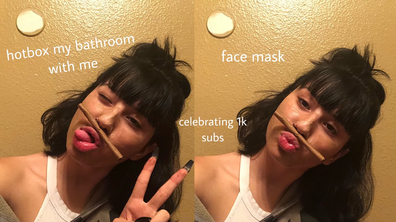 hotboxing my bathroom (smoke sesh pt.1)