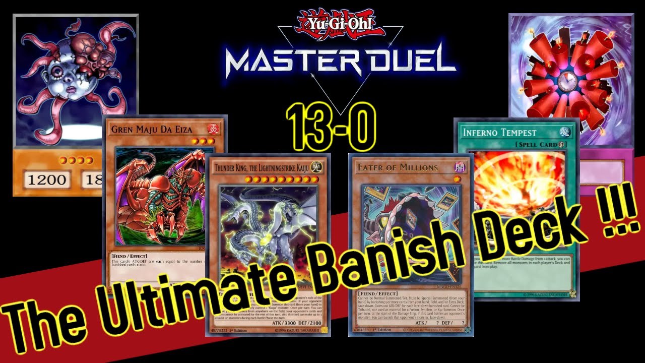 BANISH DECK EXHIBITION pt.1 - [Yu-Gi-Oh Master Duel]