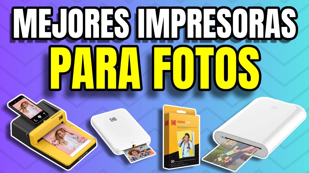 LAS MEJORES IMPRESORAS 2026 PARA FOTOS PORTATIL