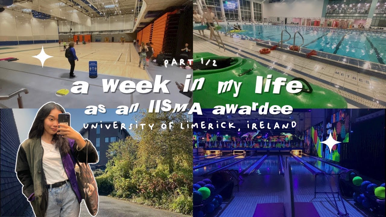 a week in my life | iisma study abroad student in limerick: bowling, gamelan, etc ☘️ (1/2) [ENG]