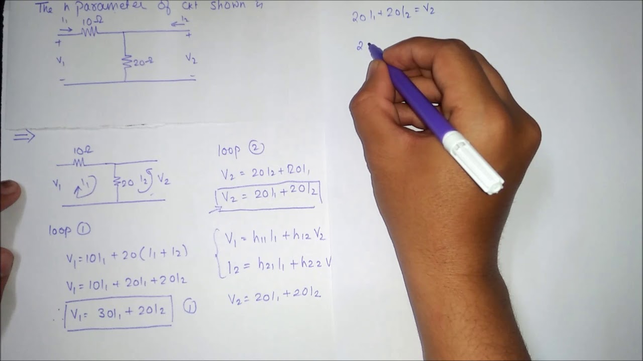 Solving h parameter and ask in competitive exam