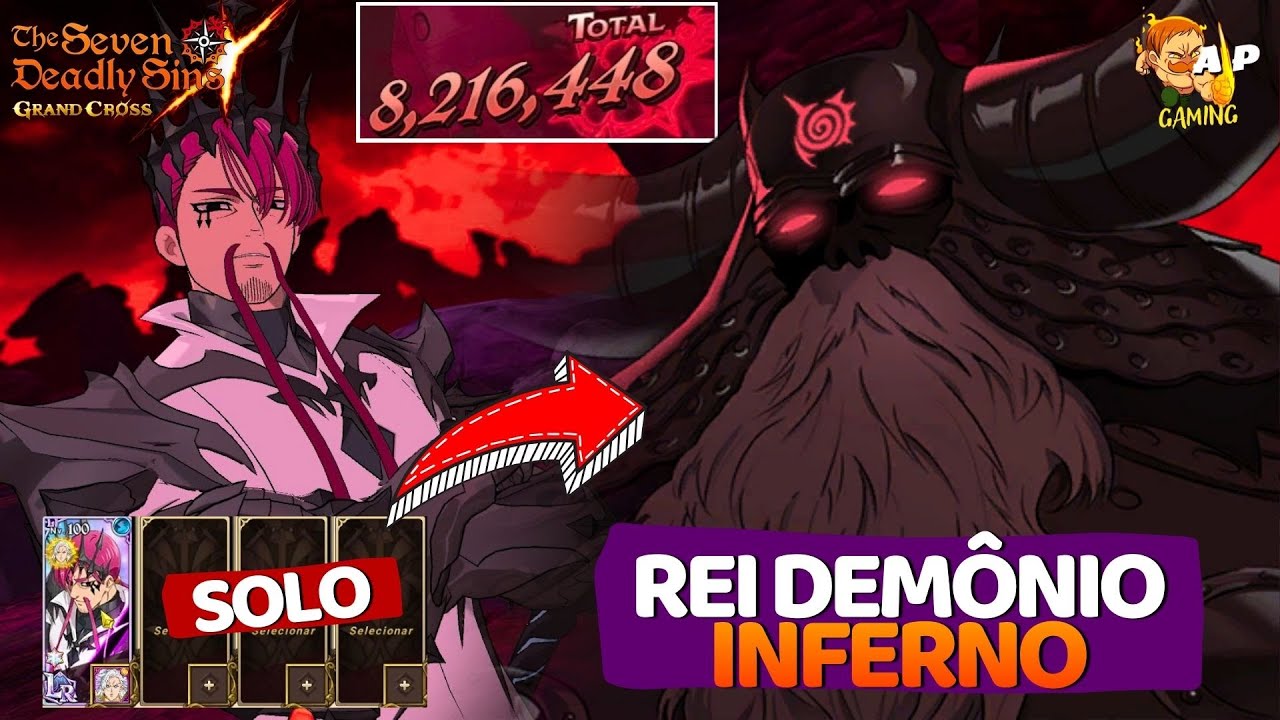 CUSACK LR GLITCHED?! CUSACK LR SOLOING THE DEMON KING IN HELL MODE! - The Seven Deadly Sins