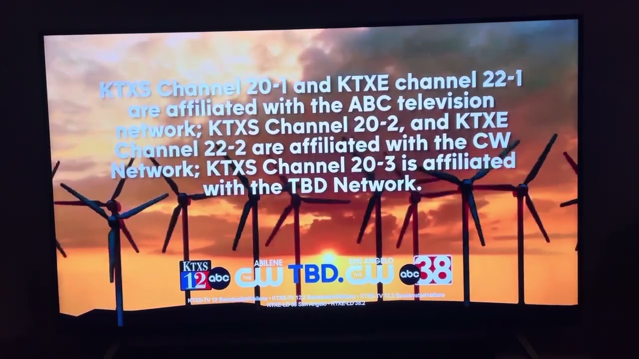 KTXS-12 (ABC) Abilene, TX Sign-On (12-9-2023)